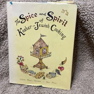 The Spice and Spirit of Kosher-Jewish Cooking Hardbackck w/Dust Jacket 372 pages